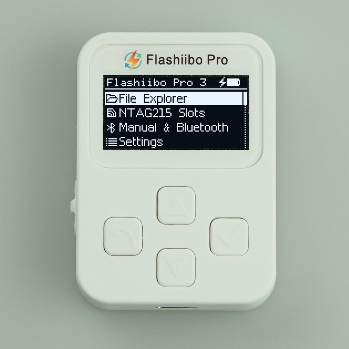 Flashiibo Pro Gen3 NFC Figure Emulator, 16MB Storage / 5000+ Files, USB Type-C Recharging, 1.4" OLED Screen, Compatible with 50+ Games on Switch, Switch Lite & Switch 2 etc., Bypass Daily Scan Limit