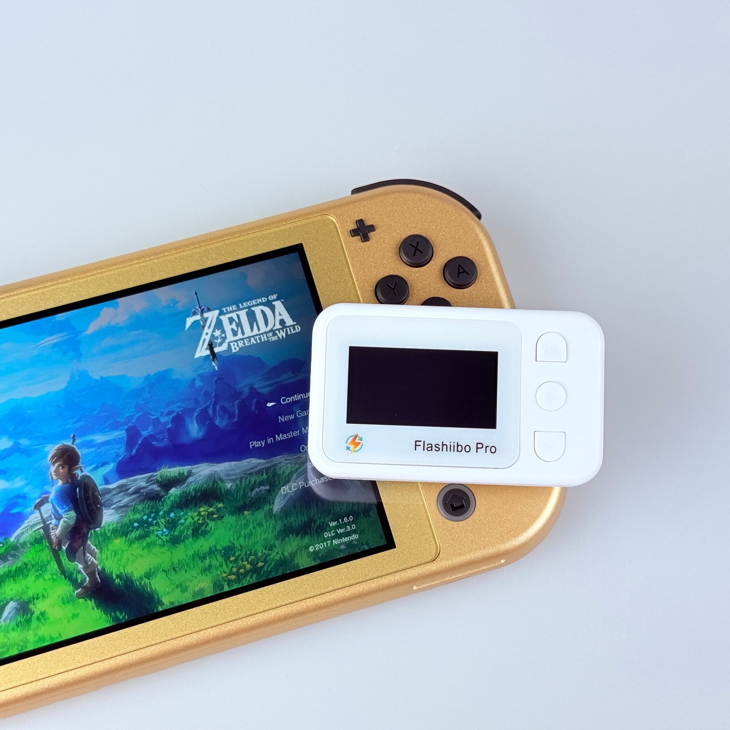 Flashiibo Pro NFC Emulator, 100 Save Lots Expandable to 3000, Unlimited Rewrite, UID Regen, OLED Screen, Compatible with Switch 1 & 2